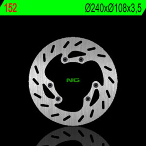 Disco de freno NG BRAKES redondo fijo 152