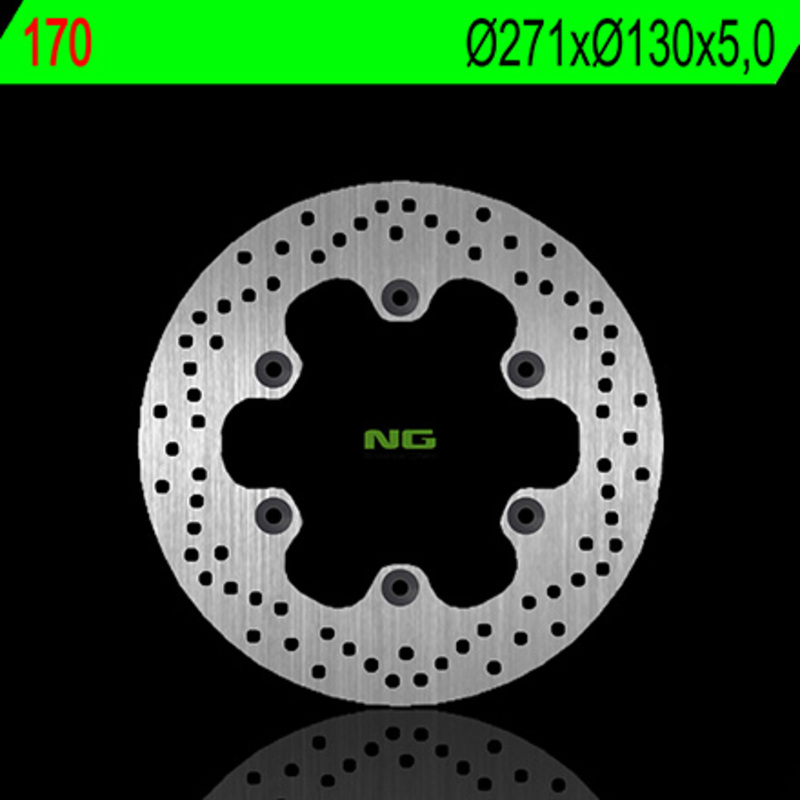 Disco de freno NG BRAKES redondo fijo 170