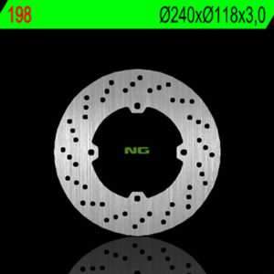 Disco de freno NG BRAKES redondo fijo 198