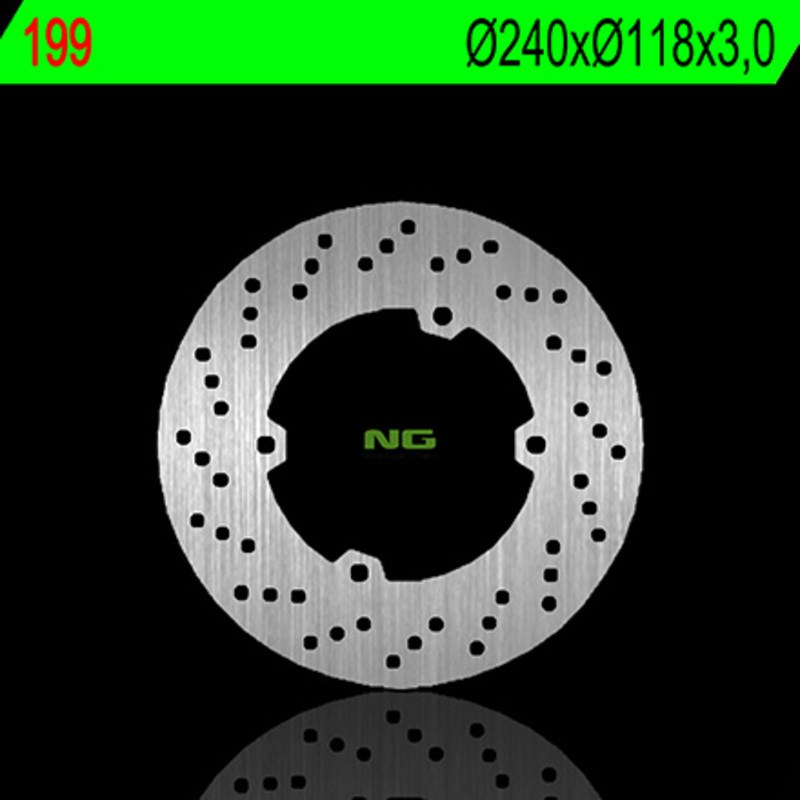 Disco de freno NG BRAKES redondo fijo 199