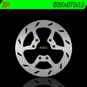 Disco de freno NG BRAKES redondo fijo 201