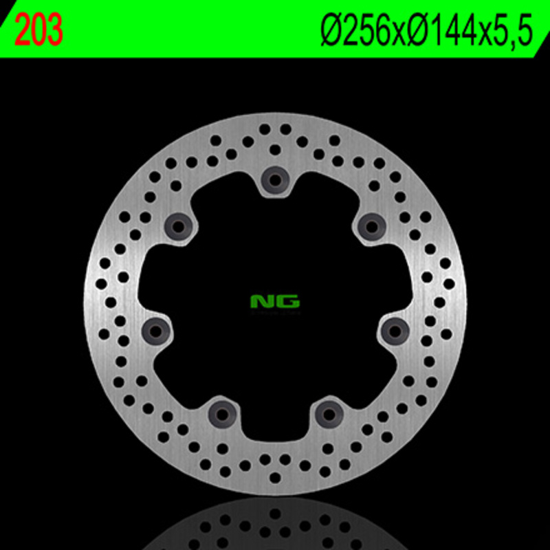 Disco de freno NG BRAKES redondo fijo 203