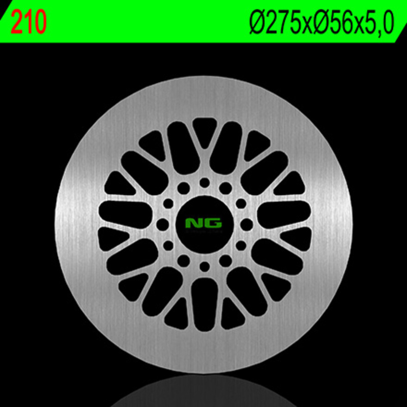 Disco de freno NG BRAKES redondo fijo 210