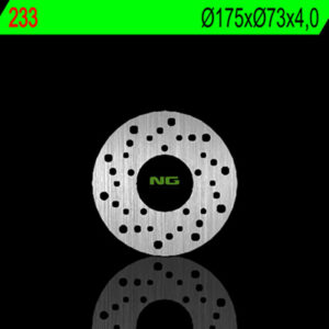 Disco de freno NG BRAKES redondo fijo 233