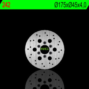Disco de freno NG BRAKES redondo fijo 242