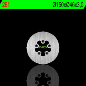 Disco de freno NG BRAKES redondo fijo 261