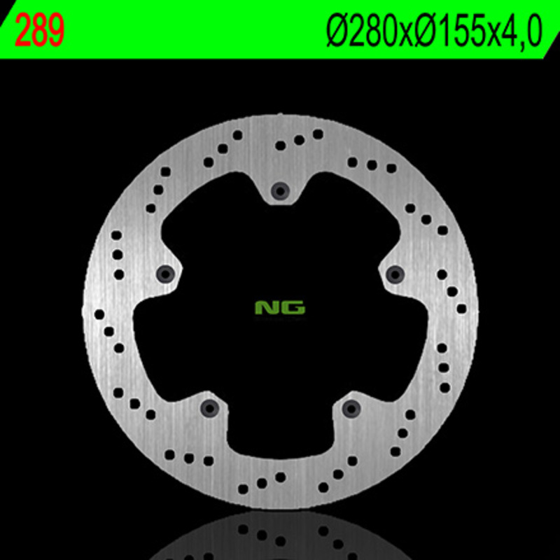 Disco de freno NG BRAKES redondo fijo 289