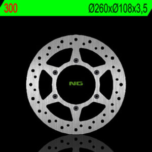 Disco de freno NG BRAKES redondo fijo 300