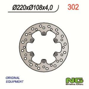 Disco de freno NG BRAKES redondo fijo 302