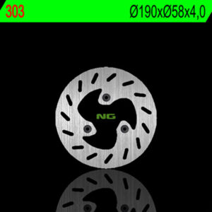 Disco de freno NG BRAKES redondo fijo 303
