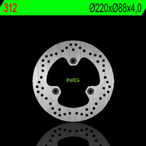 Disco de freno NG BRAKES redondo fijo 312