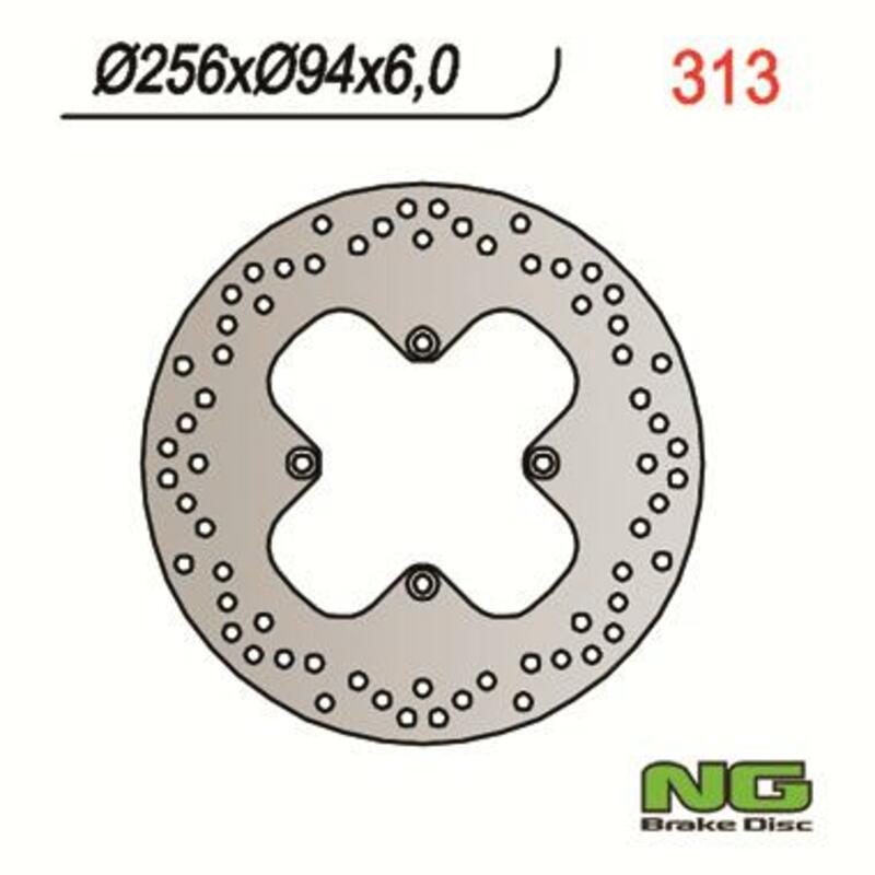 Disco de freno NG BRAKES redondo fijo 313