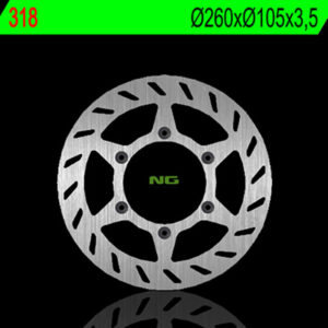 Disco de freno NG BRAKES redondo fijo 318