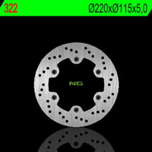 Disco de freno NG BRAKES redondo fijo 322