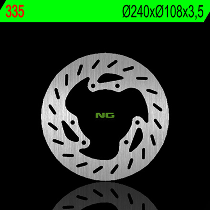 Disco de freno NG BRAKES redondo fijo 335