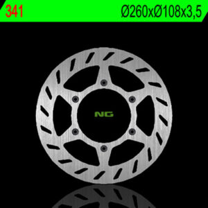 Disco de freno NG BRAKES redondo fijo 341