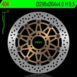 Disco de freno NG BRAKES redondo flotante 404