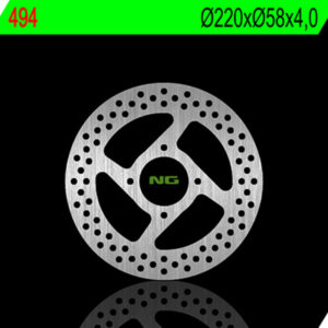 Disco de freno NG BRAKES redondo fijo 494