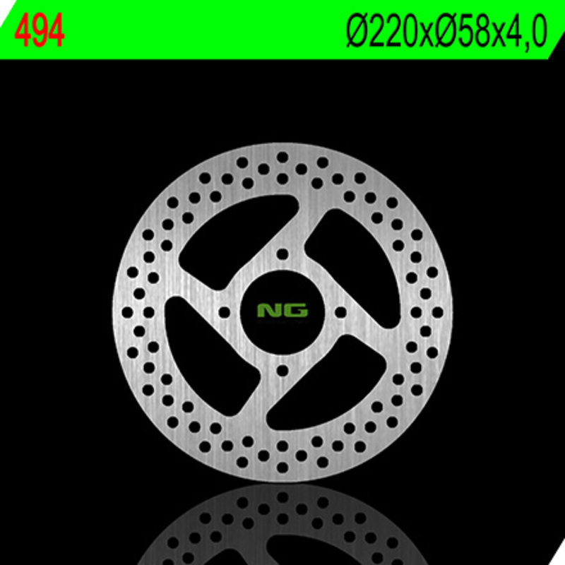 Disco de freno NG BRAKES redondo fijo 494