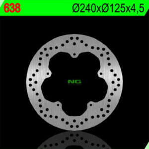 Disco de freno NG BRAKES redondo fijo 638