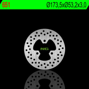 Disco de freno NG BRAKES redondo fijo 651