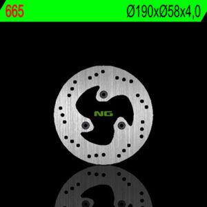 Disco de freno NG BRAKES redondo fijo 665