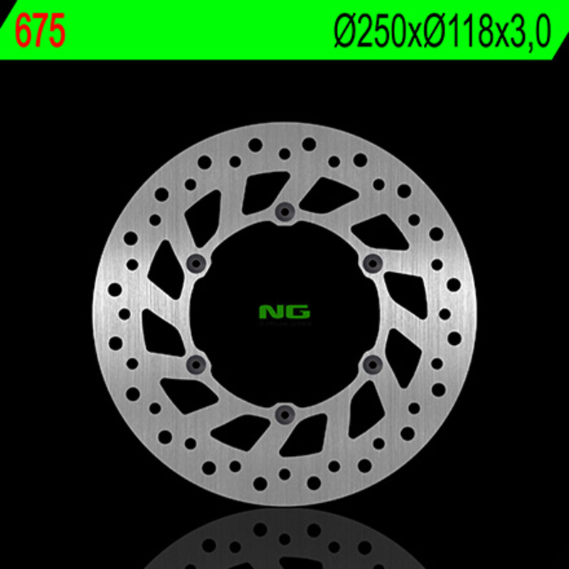 Disco de freno NG BRAKES redondo fijo 675
