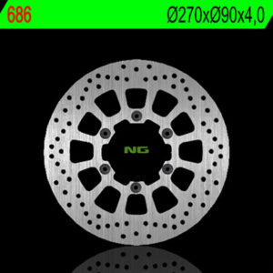 Disco de freno NG BRAKES redondo fijo 686