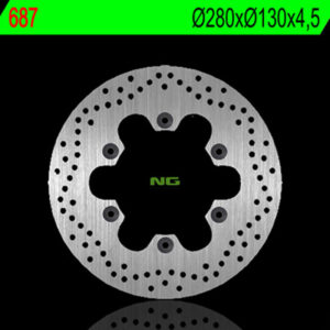 Disco de freno NG BRAKES redondo fijo 687