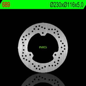 Disco de freno NG BRAKES redondo fijo 689