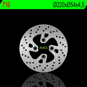 Disco de freno NG BRAKES redondo fijo 716