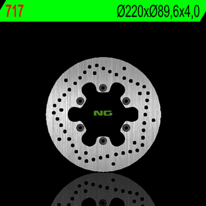Disco de freno NG BRAKES redondo fijo 717