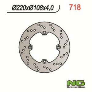 Disco de freno NG BRAKES redondo fijo 718