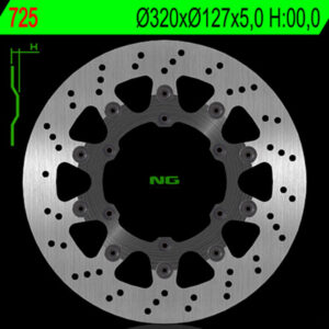 Disco de freno NG BRAKES redondo flotante 725