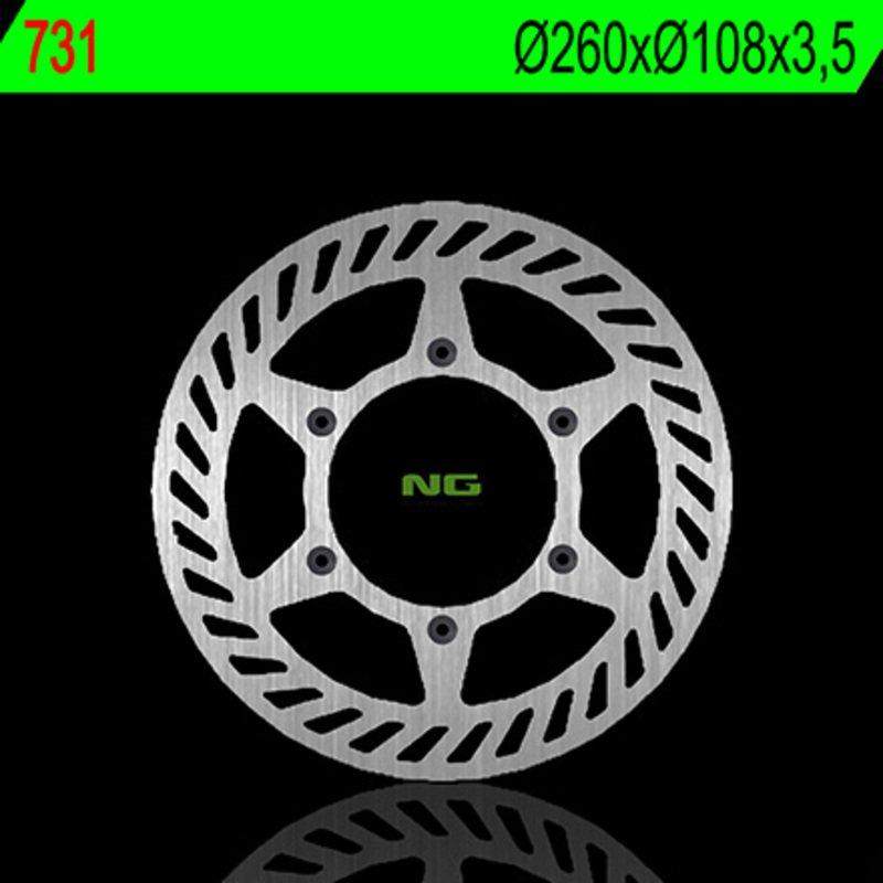Disco de freno NG BRAKES redondo fijo 731