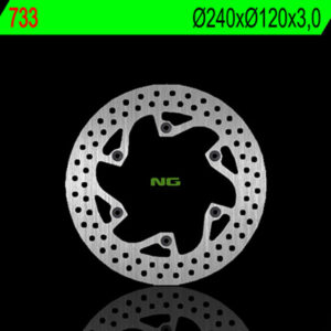 Disco de freno NG BRAKES redondo fijo 733