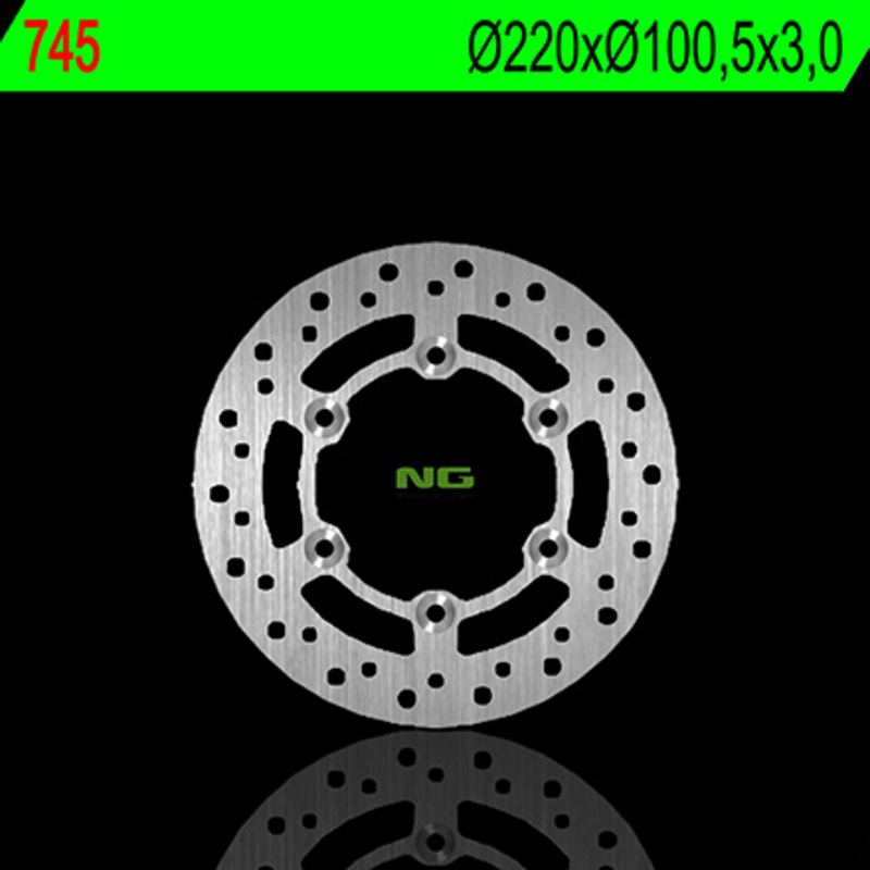 Disco de freno NG BRAKES redondo fijo 745
