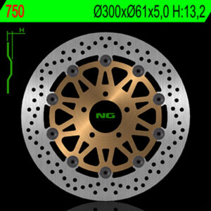 Disco de freno NG BRAKES redondo flotante 750
