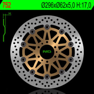Disco de freno NG BRAKES redondo flotante 752