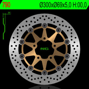 Disco de freno NG BRAKES redondo flotante 790