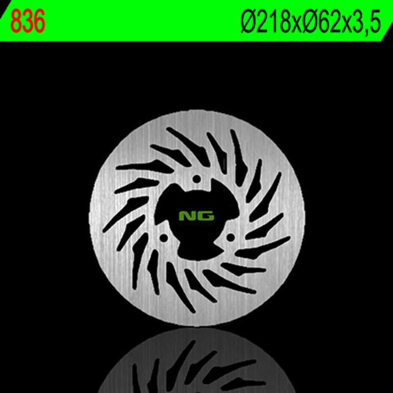 Disco de freno NG BRAKES redondo fijo 836