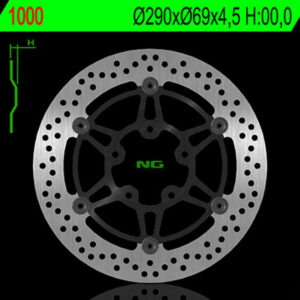 Disco de freno NG BRAKES redondo flotante 1000