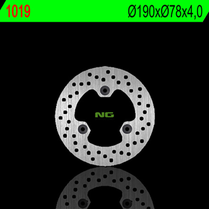 Disco de freno NG BRAKES redondo fijo 1019