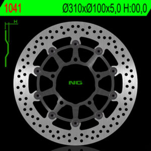 Disco de freno NG BRAKES redondo flotante 1041