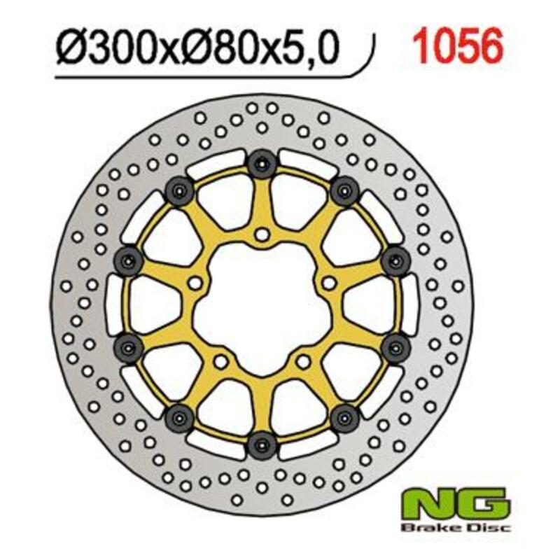 Disco de freno NG BRAKES redondo flotante 1056