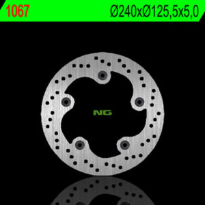 Disco de freno NG BRAKES redondo fijo 1067