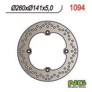 Disco de freno NG BRAKES redondo fijo 1094