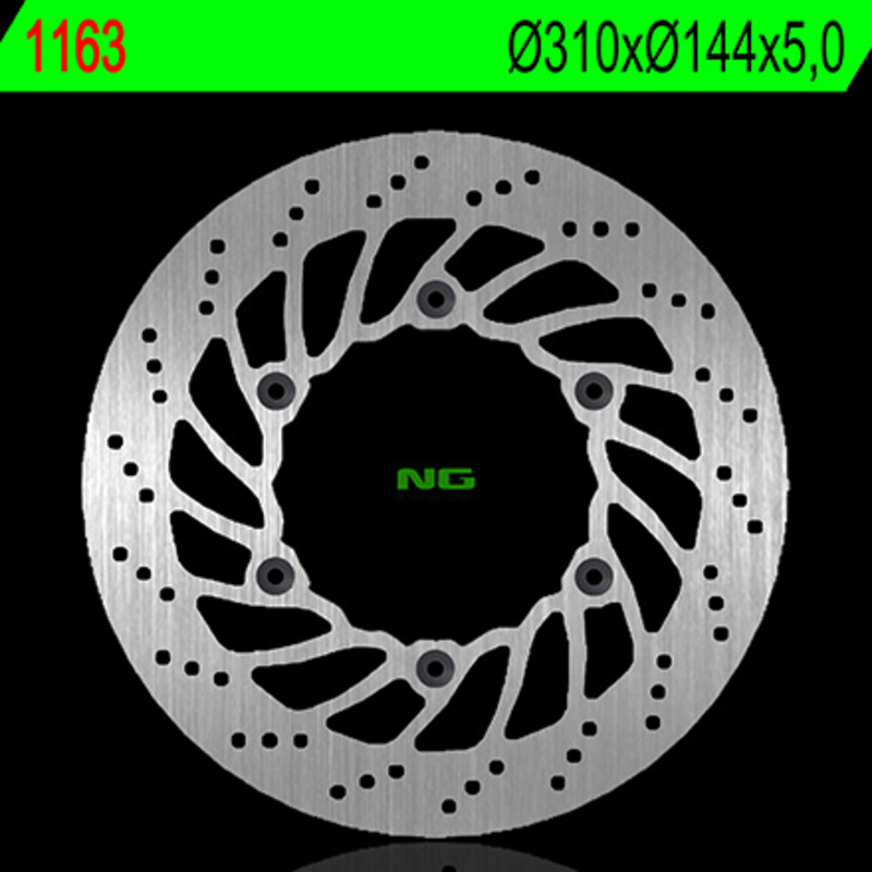 Disco de freno NG BRAKES redondo fijo 1163