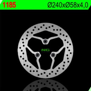 Disco de freno NG BRAKES redondo fijo 1185