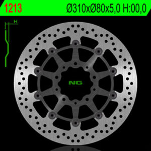 Disco de freno NG BRAKES redondo flotante 1213